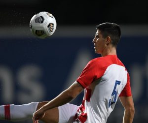08.10.2020., Zagreb - Hrvatska i San Marino u kvalifikacijskog U21 utakmici za UEFA Europsko prvenstvo.
Photo: Josip Regovic/PIXSELL
