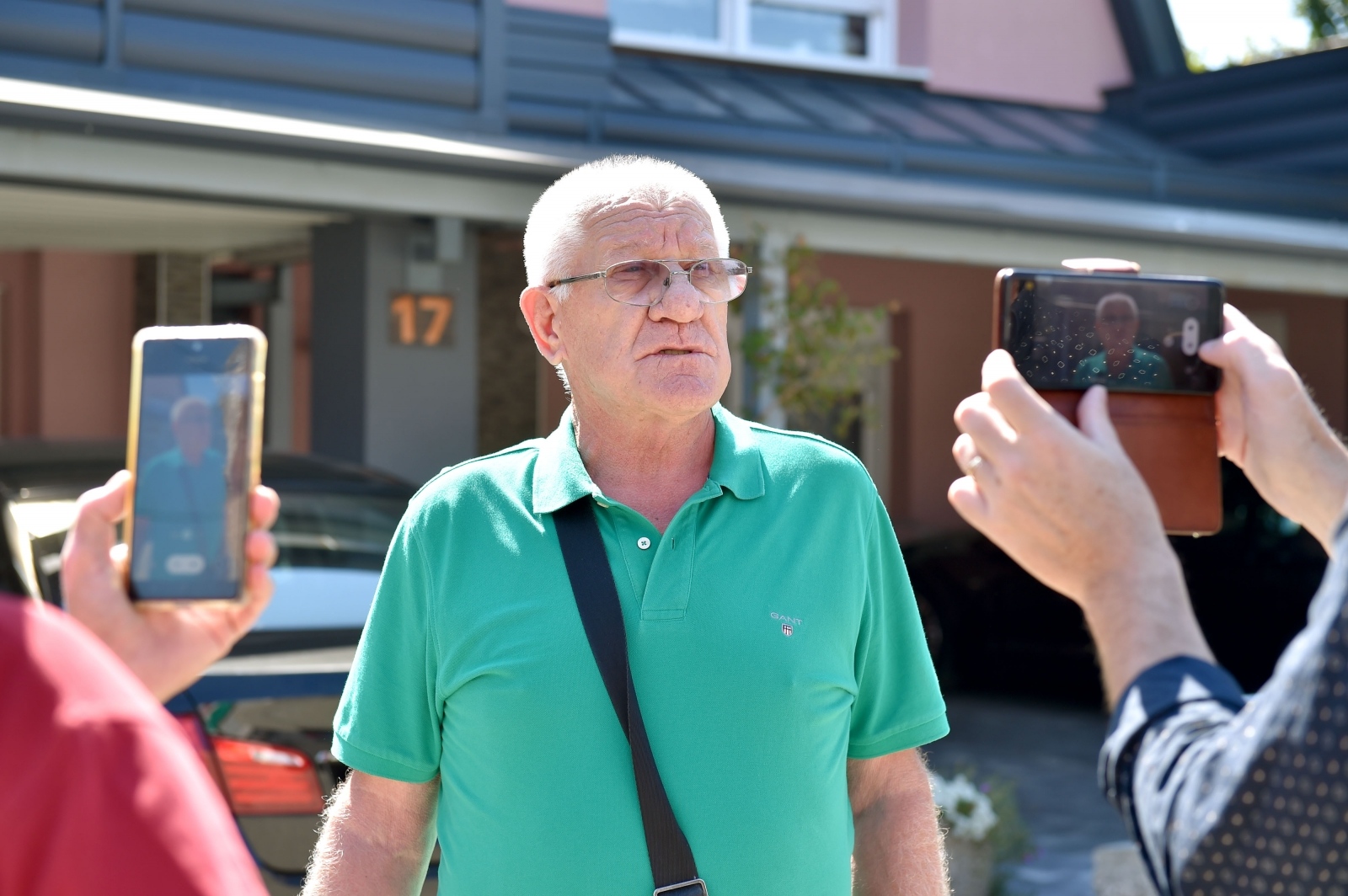 10.09.2021., Cakovec - Kuca Matije Posavca i izjava Matijinog oca Ivana Posavca.
Photo: Mario Naranđa/PIXSELL
