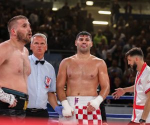 10.09.2021,Klagenfurt,Austrija - Boksacki spektakl, mec za titulu Filipa Hrgovica i Marka Radonjica. 
Photo: Jurica Galoic/PIXSELL