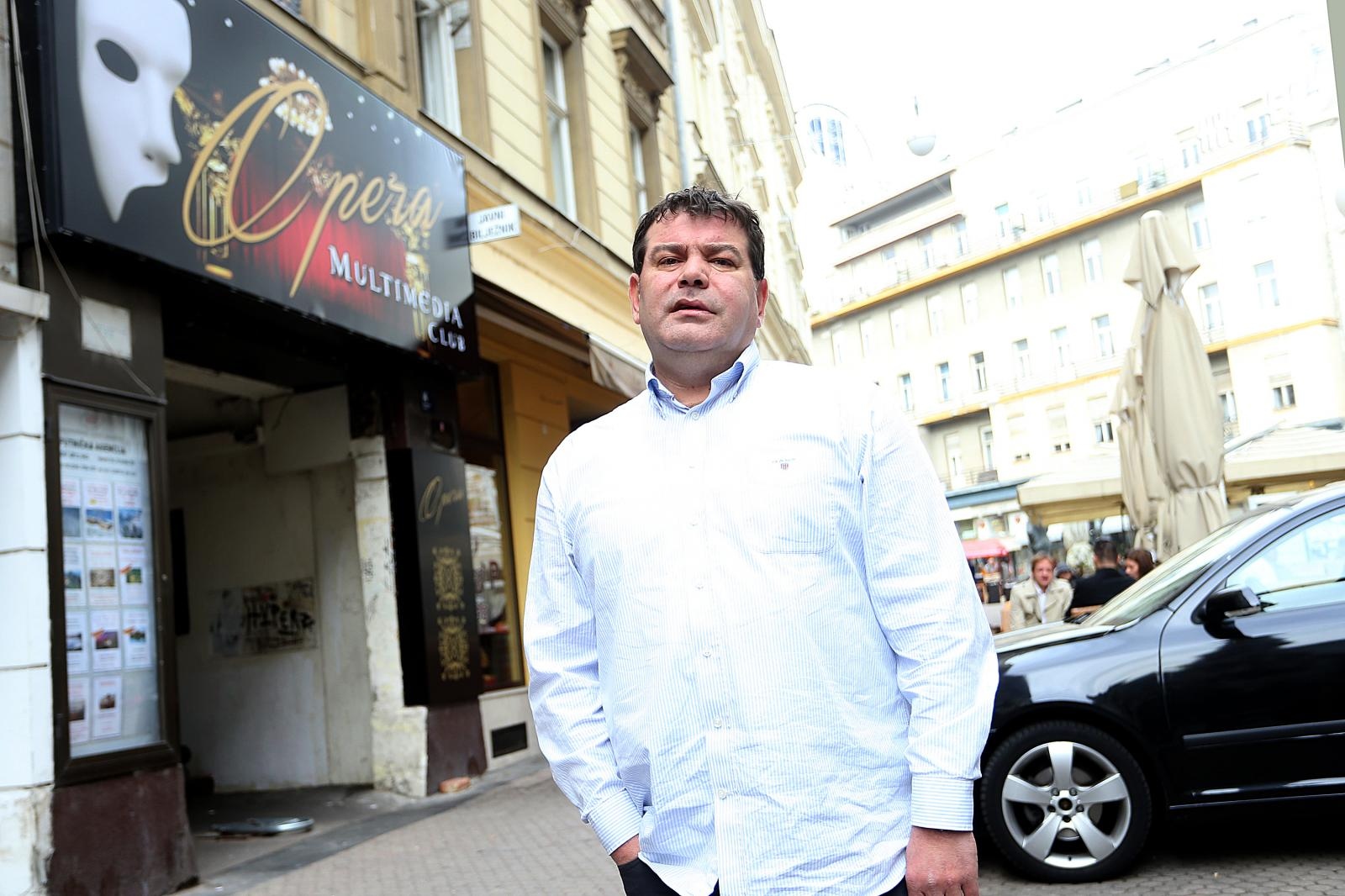 10.11.2015., Zagreb - Pjerino Bebic, vlasnik kluba Opera. 
Photo: Goran Stanzl/PIXSELL