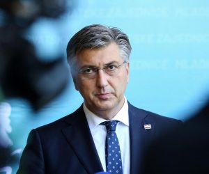 11.09.2021,Zagreb -  U hotelu Westin odrzan je Nacionalni dan Mladezi  Hrvatske demokratske zajednice te je svecano obiljezena 31. godisnica osnivanja MHDZ. Svecanosti je nazocio i predsjednik Vlade RH i predsjednik HDZ-a Andrej Plenkovic  Photo: Zeljko Hladika/PIXSELL
