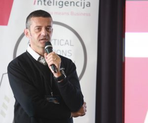 13.11.2018., Zagreb -  Drazen Orescanin, predsjednik uprave tvrtke Poslovna inteligencija. Photo: Matija Habljak/PIXSELL