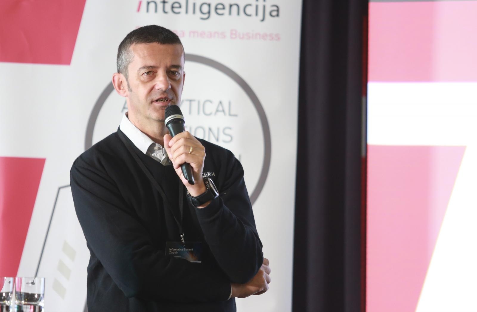 13.11.2018., Zagreb -  Drazen Orescanin, predsjednik uprave tvrtke Poslovna inteligencija. Photo: Matija Habljak/PIXSELL