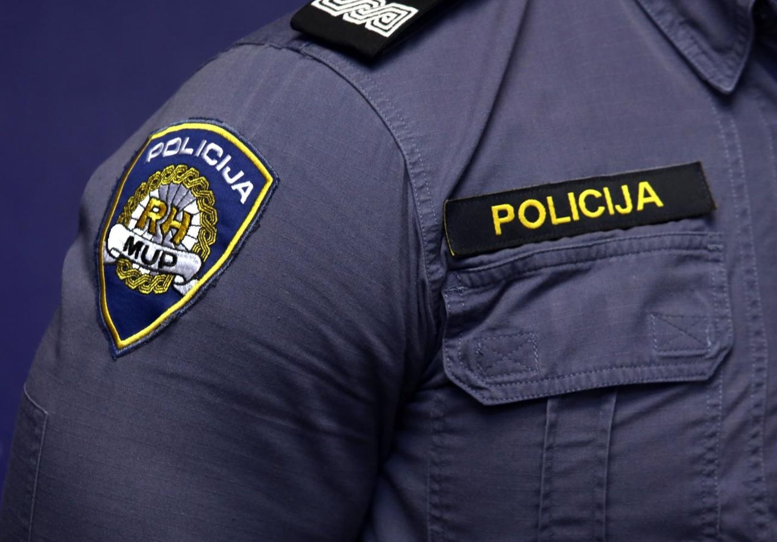 13.11.2019., Split - Djelatnik policije
 Photo: Miranda Cikotic/PIXSELL