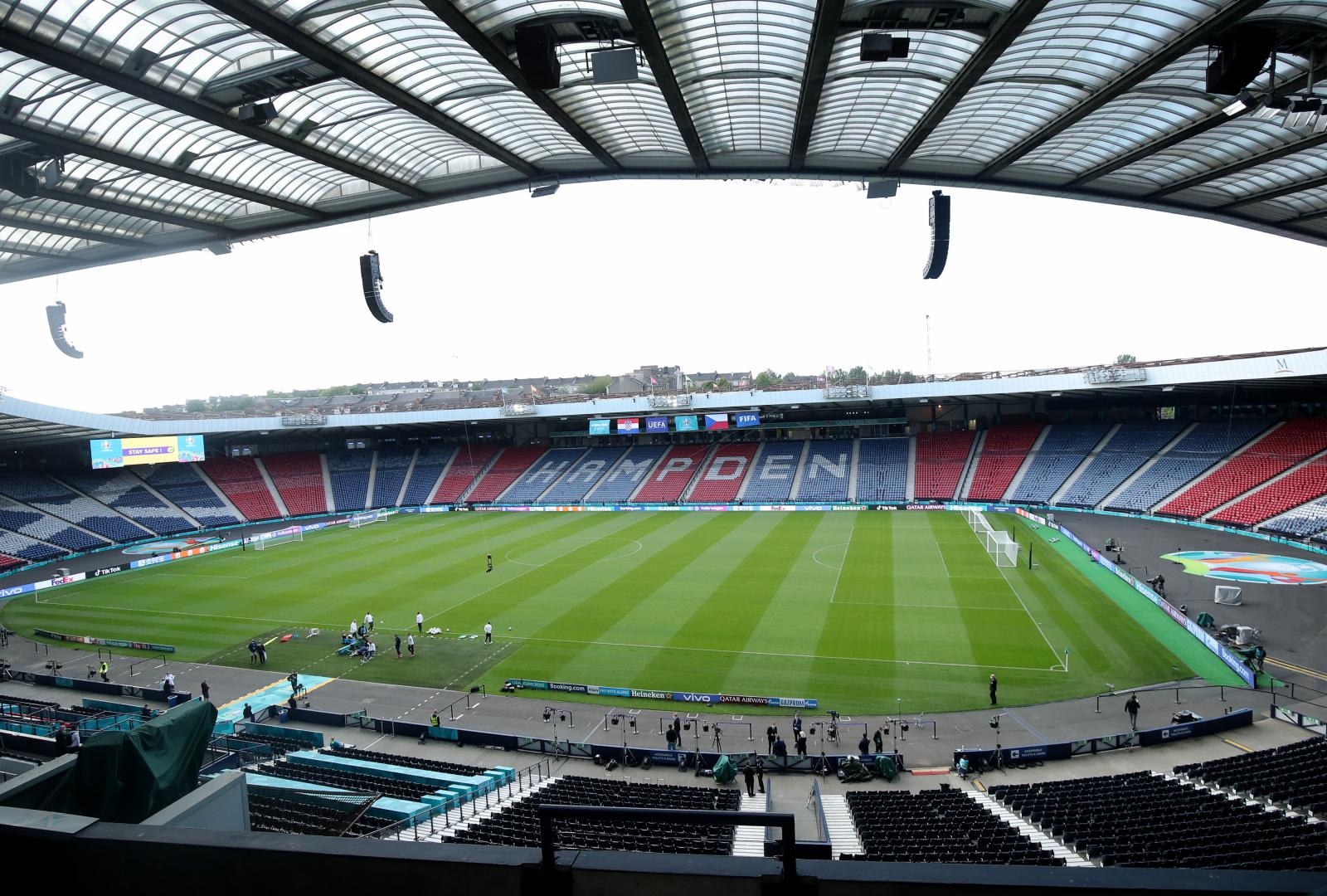 17.06.2021., Glasgow, Engleska - Hampden Park, UEFA Europsko prvenstvo 2020, trening Hrvatske nogometne reprezentacije dan uoci utakmice 1. kola, skupine D protiv Ceske. Photo: Goran Stanzl/PIXSELL