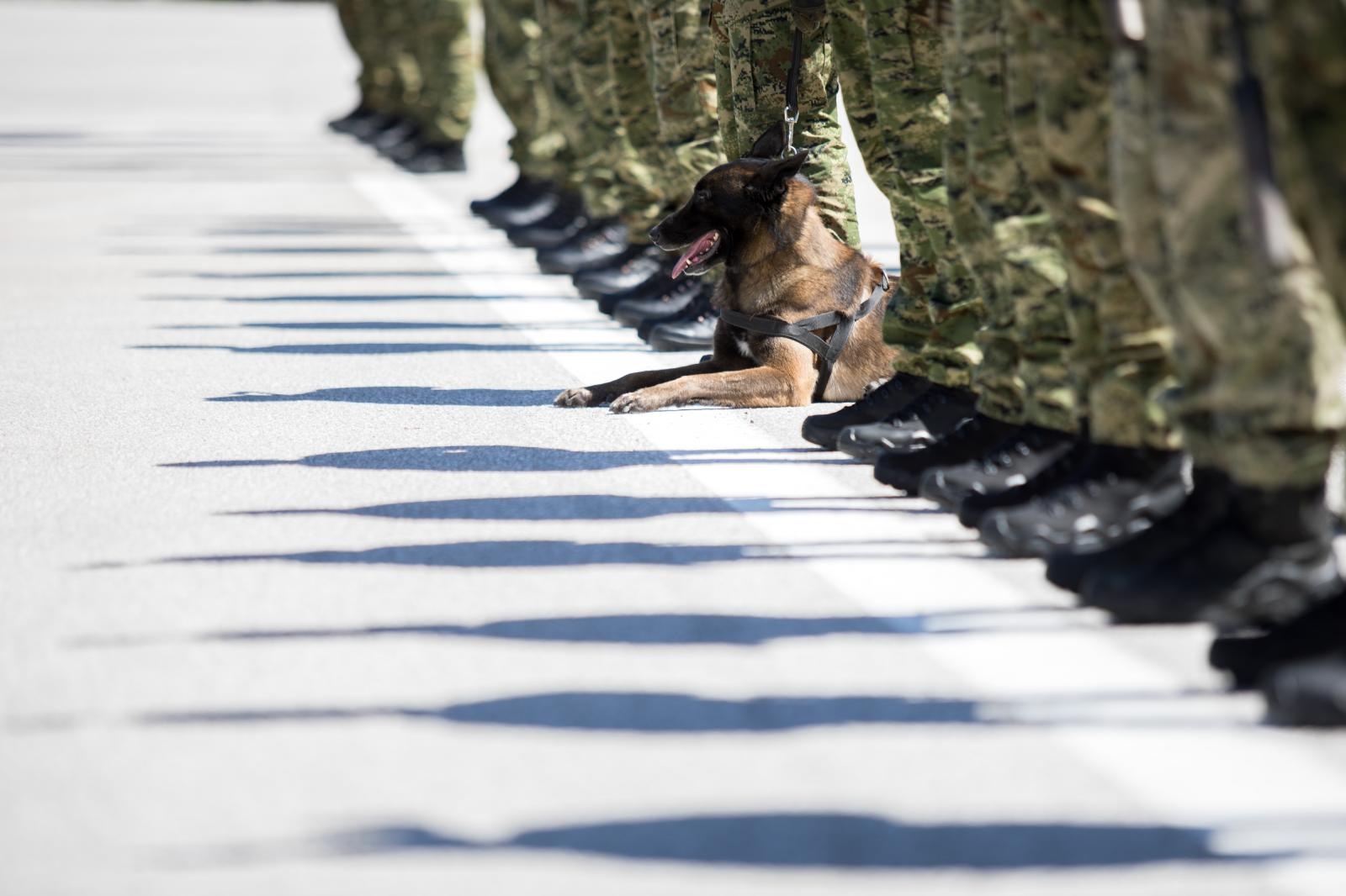 18.5.2021. Delnice - Predsjednik Republike i vrhovni zapovjednik Oruzanih snaga Republike Hrvatske Zoran Milanovic sudjelovao je na svecanom obiljezavanju 30. obljetnice osnutka Specijalnih postrojbi Hrvatske vojske i Dana Zapovjednistva specijalnih snaga u vojarni Stozerni brigadir Ante Saskor. Photo: Nel PavleticPIXSELL
