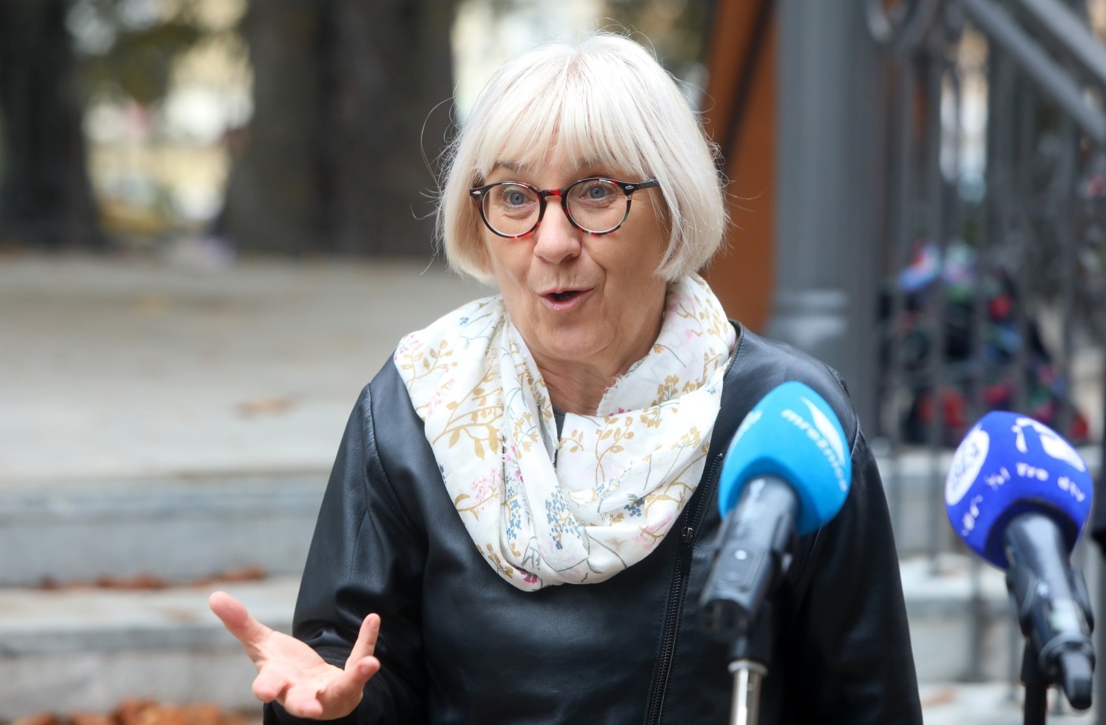 209.2021., Karlovac - Konferencija za medije stranke Mozemo Karlovac na kojoj su govorili gradski vijecnici Dobrisa Adamec,  Ana Matan i Drazenka Polovic te prof. dr. sc. Antun Alegro.
 Photo: Kristina Stedul Fabac/PIXSELL