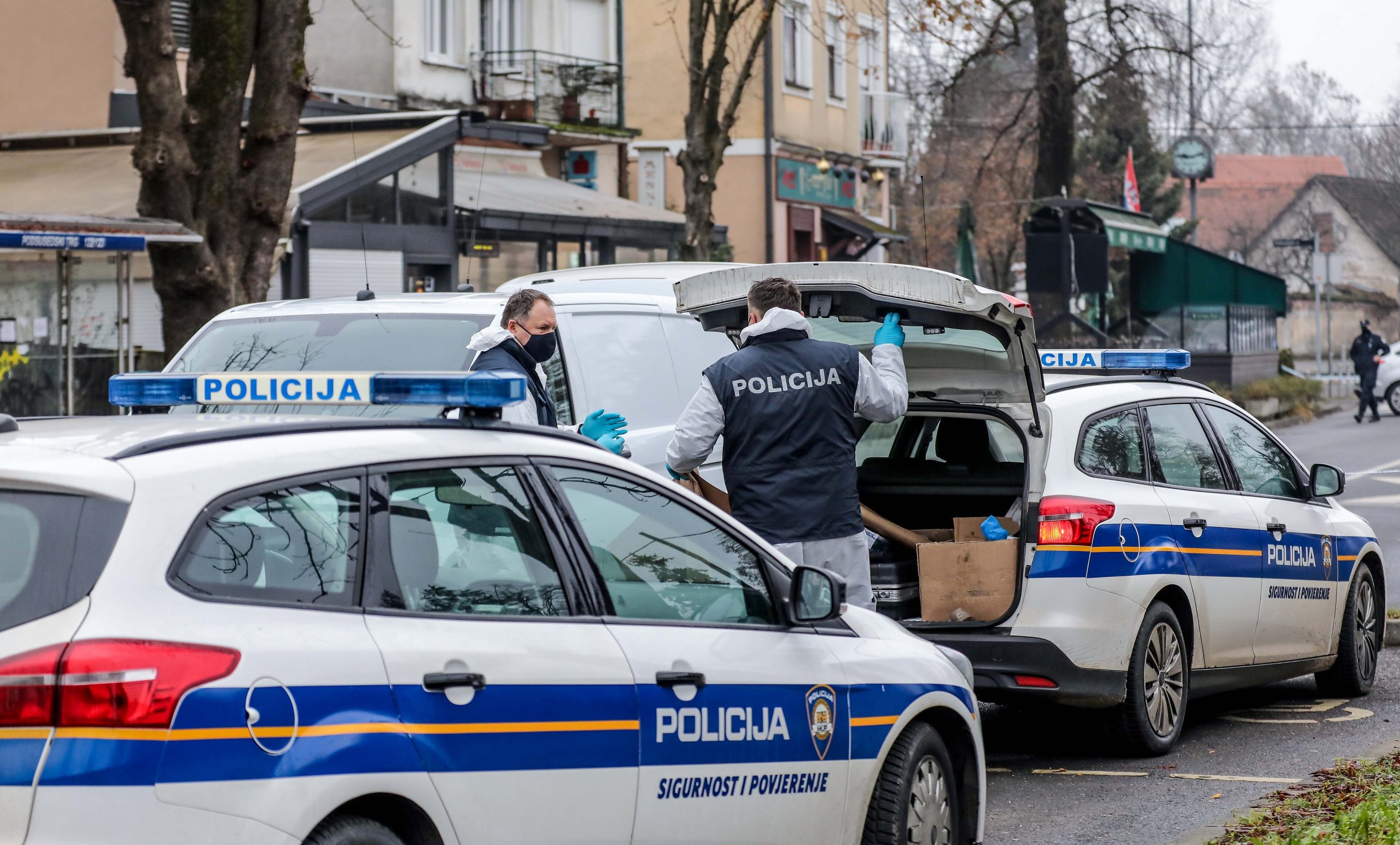 20.12.2020., Zagreb - Jutros oko 03,30 sati u Zagrebu, Podsusedska aleja bb, doslo je do ostecenja bankomata za sada nepoznatim eksplozivnim sredstvom.Ocevid je u tijeku
Photo: Emica Elvedji/PIXSELL