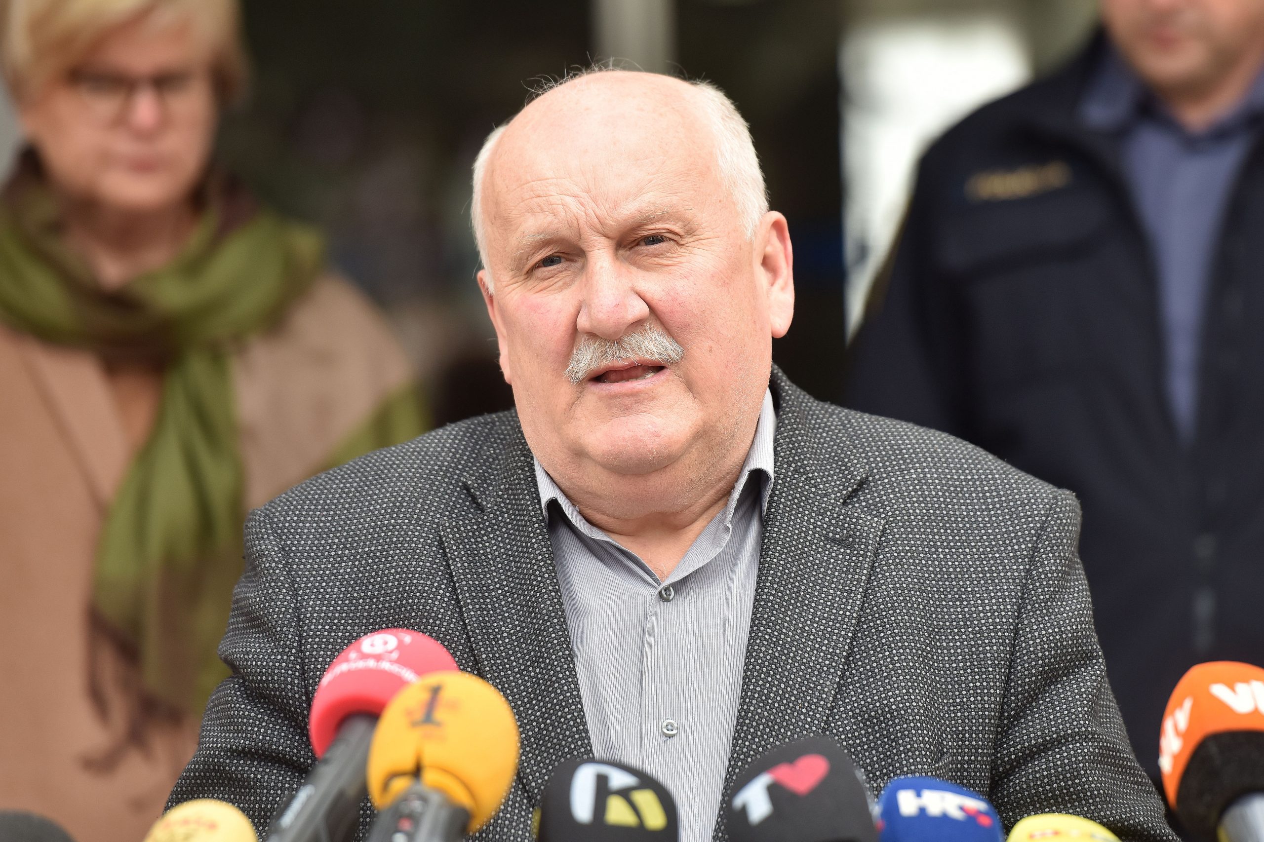 23.03.2020., Cakovec- Konferencija za medije Stozera civilne zastite Medjimurske zupanije. U Medjimurju prvi slucaj zaraze Korona virusom. Josip Grivec.
Photo: Vjeran Zganec Rogulja/PIXSELL