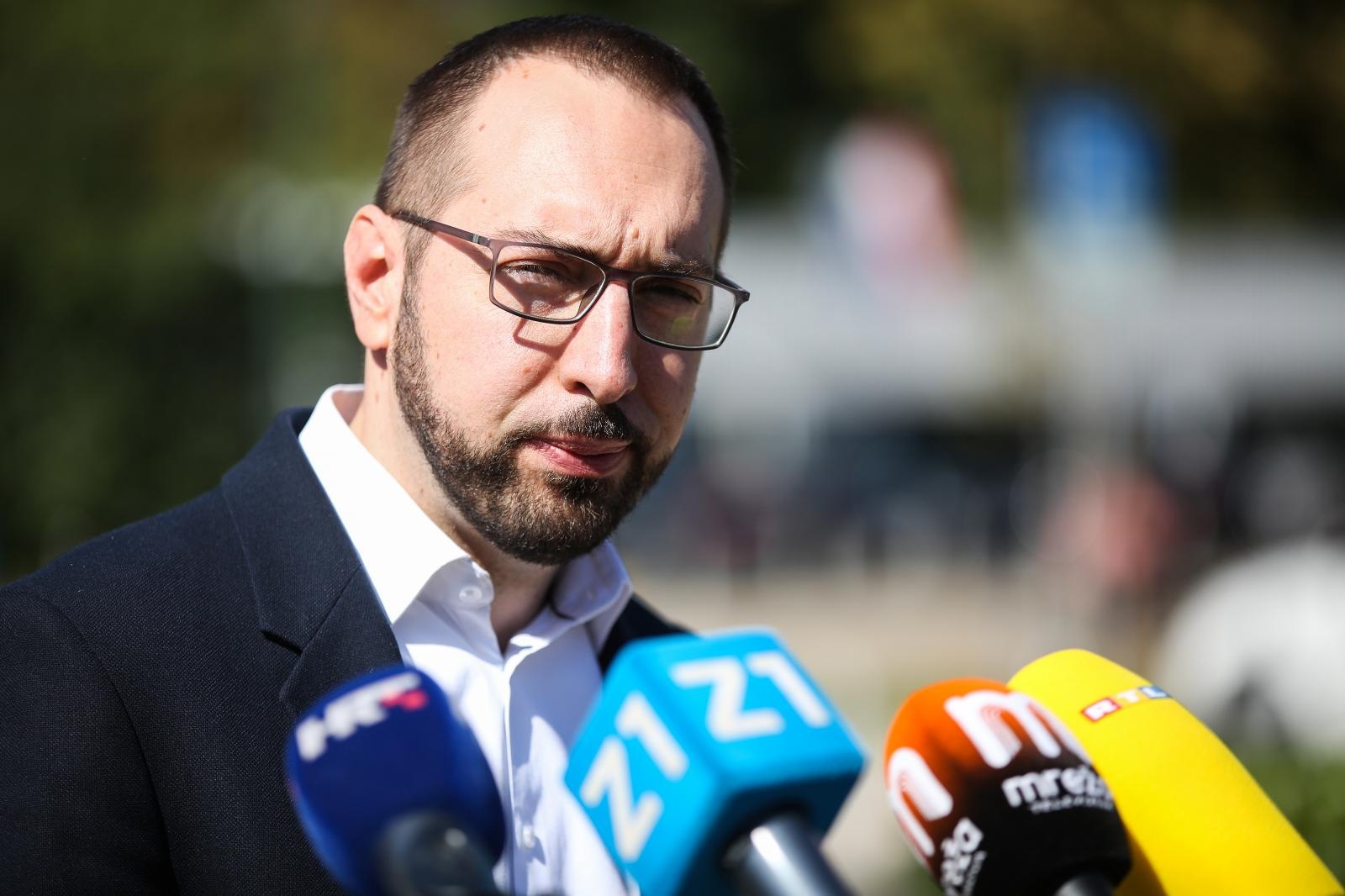 23.09.2021, Zagreb - Gradonacelnik Zagreba Tomislav Tomasevic odrzao je konferenciju za medije na temu Poliklinike za zastitu djece i mladih grada Zagreba
Photo:Zeljko Hladika/Pixsell