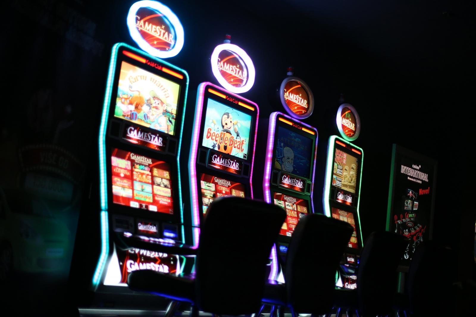 24.01.2014., Zagreb - Aparati za igre na srecu u Casinu hotela Internacional.
Photo: Slavko Midzor/PIXSELL
