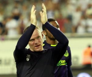24.08.2017., stadion Poljud, Split - Druga utakmica doigravanja za ulazak u UEFA Europsku ligu, HNK Hajduk - Everton FC. Wayne Rooney. 
Photo: Miranda Cikotic/PIXSELL