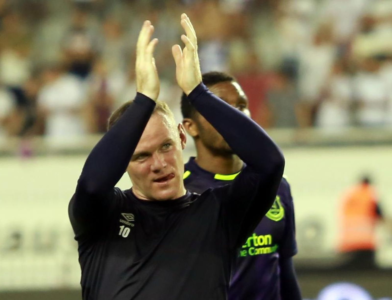 24.08.2017., stadion Poljud, Split - Druga utakmica doigravanja za ulazak u UEFA Europsku ligu, HNK Hajduk - Everton FC. Wayne Rooney. 
Photo: Miranda Cikotic/PIXSELL