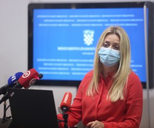 24.08.2020., Zagreb - U Ministarstvu znanosti i obrazovanja predstavljene Upute za sprjecavanje i suzbijanje epidemije COVID-19 vezano za rad predskolskih ustanova, osnovnih i srednjih skola u skolskoj godini 2020./2021. Ministar Radovan Fuchs i Ivana Pavic Simetin, zamjenica ravnatelja HZJZ.
Photo: Marin Tironi/PIXSELL