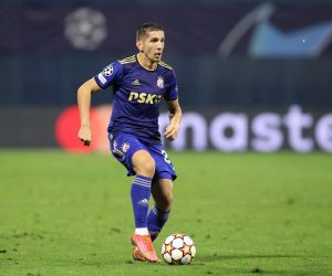 25.08.2021., stadion Maksimir, Zagreb - Druga utakmica play-offa UEFA Lige prvaka, GNK Dinamo - FC Sheriff Tiraspol. Lirim Kastrati Photo: Goran Stanzl/PIXSELL