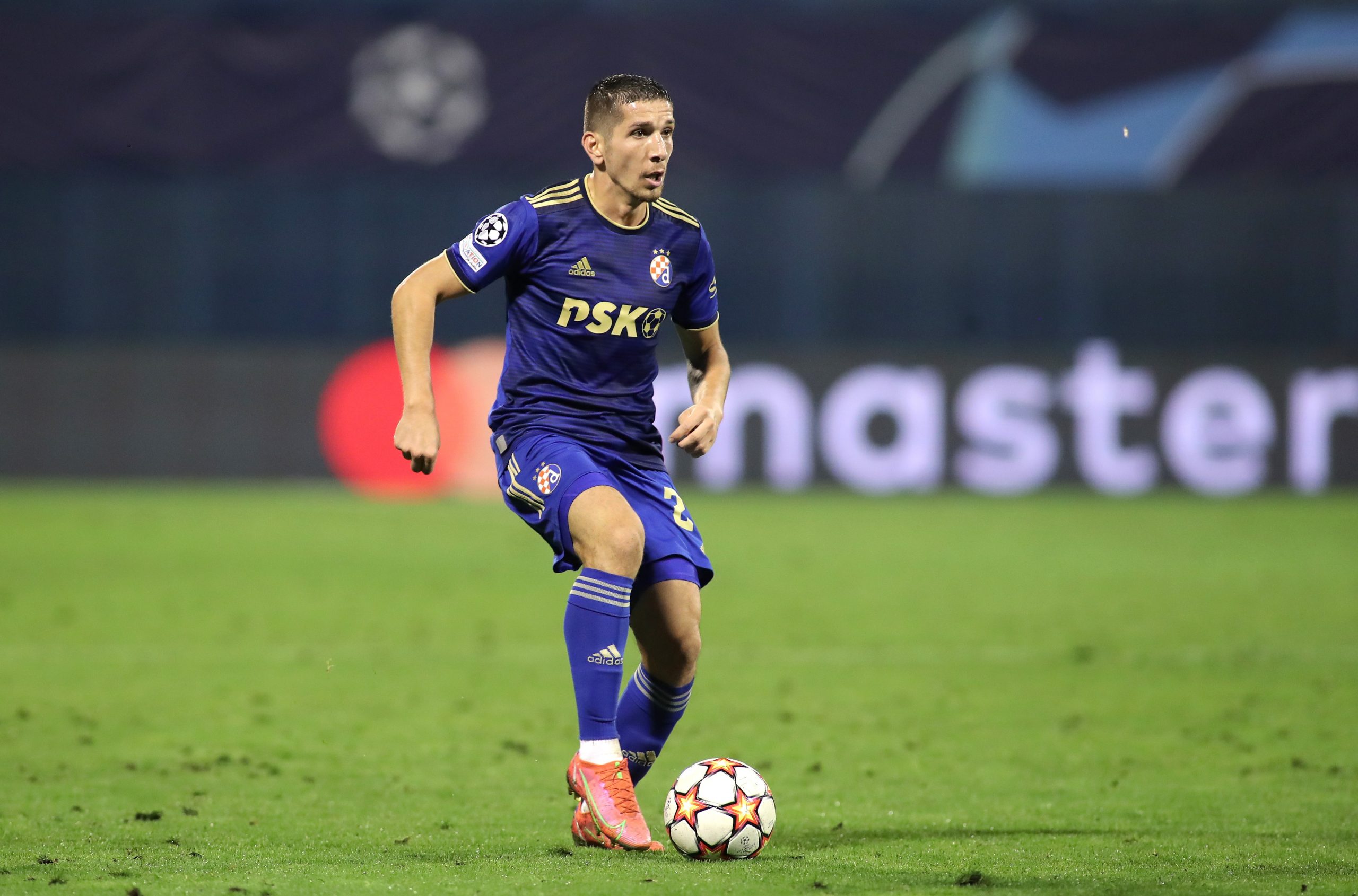 25.08.2021., stadion Maksimir, Zagreb - Druga utakmica play-offa UEFA Lige prvaka, GNK Dinamo - FC Sheriff Tiraspol. Lirim Kastrati Photo: Goran Stanzl/PIXSELL