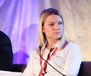 26.03.2018. Zagreb - Hotel Westin. U organizaciji Vecernjeg lista odrzana je konferencija "Hrvatska kakvu trebamo-buducnost hrvatskog zdravstva". Panel diskusija, kakvo nam zdravstvo treba. Jasna Karacic. 
Photo: Luka Stanzl/PIXSELL