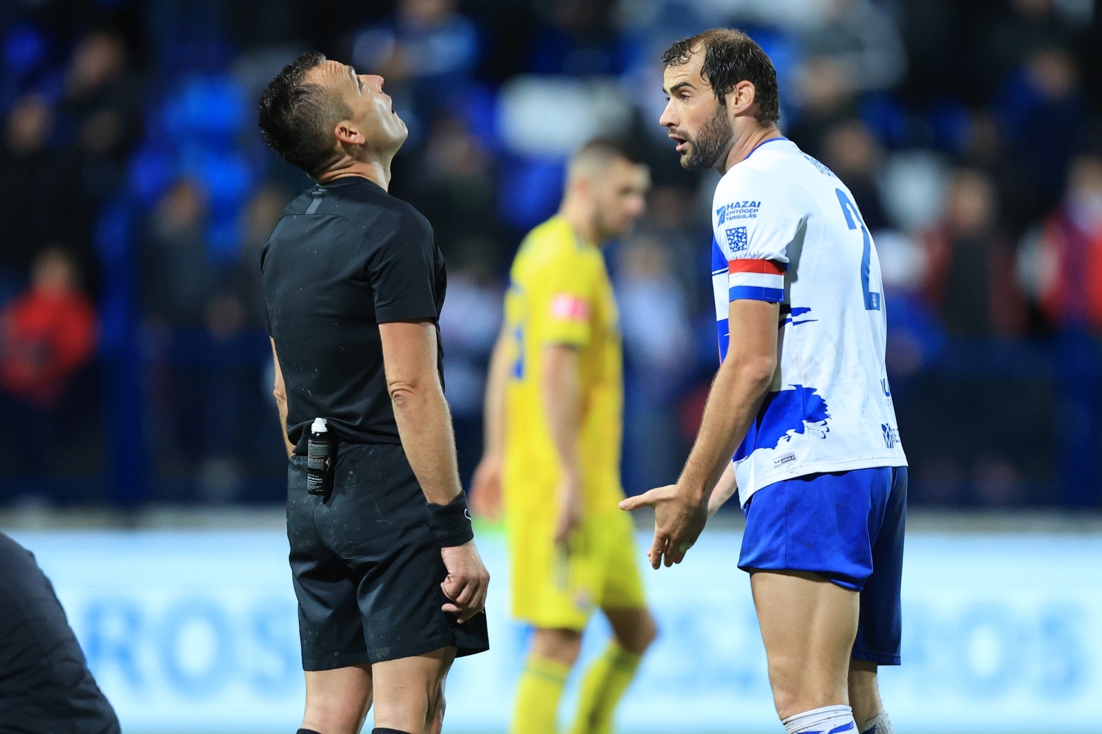 29.08.2021., stadion Gradski vrt, Osijek - Hrvatski Telekom Prva liga, 7. kolo, NK Osijek - GNK Dinamo. Sudac Ivan Bebek, Mile Skoric. 
Photo: Davor Javorovic/PIXSELL