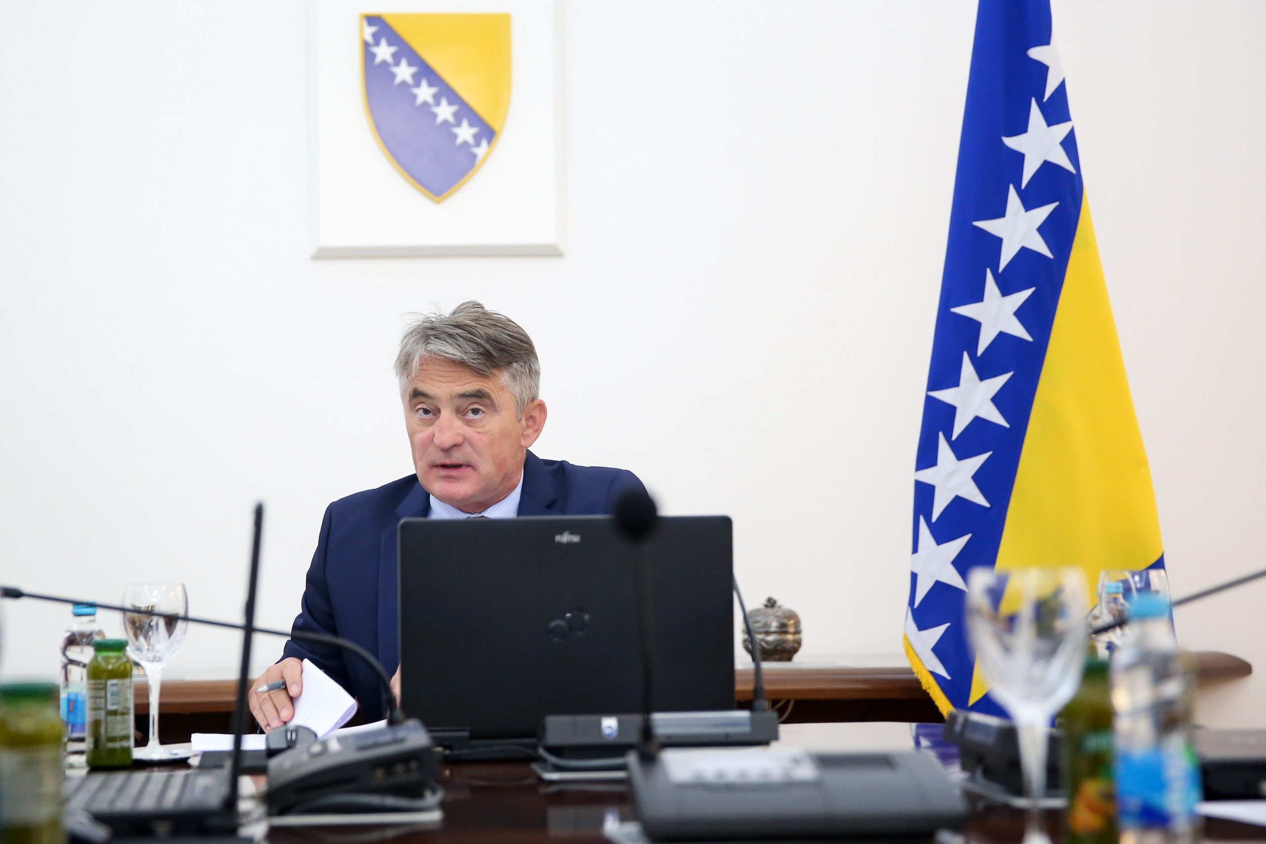 31.08.2021., Sarajevo, Bosna i Hercegovina - Odrzana je 21. redovna sjednica Predsjednistva BiH. Zeljko Komsic
Photo: Armin Durgut/PIXSELL
