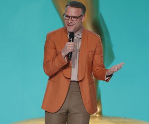 Seth Rogan appears at the 73RD EMMY AWARDS, broadcast Sunday, Sept. 19 (8:00-11:00 PM, live ET/5:00-8:00 PM, live PT) on the CBS Television Network and available to stream live and on demand on Paramount+. -- Photo: Cliff Lipson/CBS ©2021 CBS Broadcasting, Inc. All Rights Reserved.