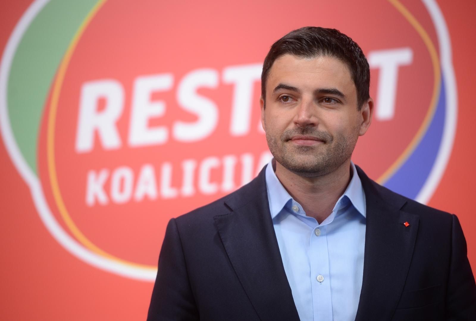 06.07.2020., Zagreb - Davor Bernardic odrzao je konferenciju za medije nakon sjednice Predsjednistva SDP-a u sjedistu stranke na Iblerovom trgu. Photo: Marko Prpic/PIXSELL