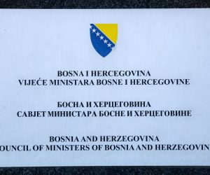 28.10.2019., Sarajevo, Bosna i Hercegovina - 
Zgrada Institucija Bosne i Hercegovine.
Photo: Armin Durgut/PIXSELL