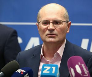 22.04.2021., Zagreb - Potpisivanje Koalicijskog sporazuma za lokalne izbore i izbore za Vijeca gradskih cetvrti i Vijeca mjesnih odbora u Gradu Zagrebu.Darko Klasic.
Photo: Matija Habljak/PIXSELL