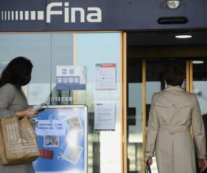 19.10.2020., Zagreb - Poslovnica Finacijske agencije FINA.
Photo: Marko Lukunic/PIXSELL