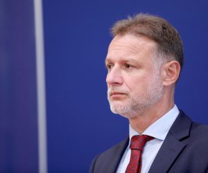 06.09.2021., Zagreb - Nakon sjednice Predsjednistva Hrvatskoga sabora s predsjednicima klubova zastupnika predsjednik Hrvatskoga sabora Gordan Jandrokovic odrzao je konferenciju za medije. Photo: Patrik Macek/PIXSELL