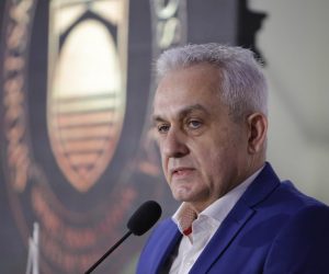 30.01.2020., Mostar, Bosna i Hercegovina - 18. Izbor sportasa Grada Mostara za 2019. godinu.Gradonacelnik Mostara, Ljubo Beslic

Photo: Denis Kapetanovic/PIXSELL