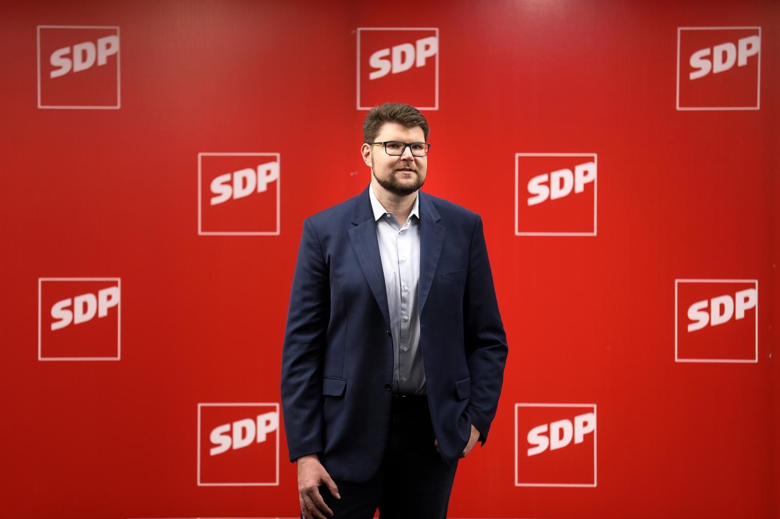 27.07.2021., Zagreb - Pedja Grbin, predsjednik SDP-a.
Photo: Emica Elvedji/PIXSELL