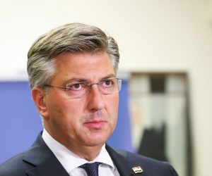 06.09.2021., Zagreb - Odrzana zajednicka sjednica Predsjednistva i Nacionalnog vijeca HDZ-a. Andrej Plenkovic.
Photo: Luka Stanzl/PIXSELL