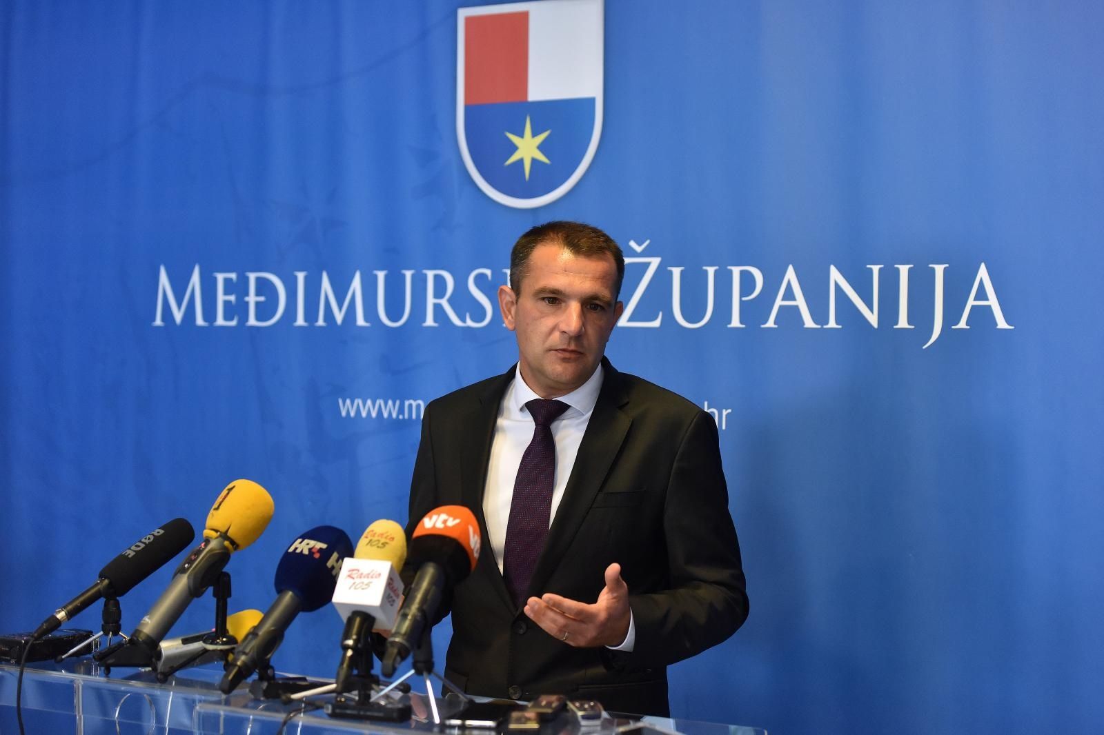 09.06.2020., Cakovec- Skupstina Medjimurske zupanije otkazana za datum nakon parlamentarnih izbora. Matija Posavec.
Photo: Vjeran Zganec Rogulja/PIXSELL
