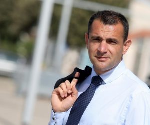25.04.2019., Pirovac - Nositelj liste HNS-a za Europski parlament Matija Posavec. 
Photo: Dusko Jaramaz/PIXSELL