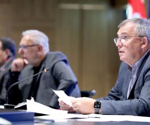 10.09.2021., Zagreb -  Konferencija za medije Stozera civilne zastite RH odrzana je danas u glavnoj dvorani Kongresnog centra Nacionalne i sveucilisne knjiznice. 
Photo: Patrik Macek/PIXSELL