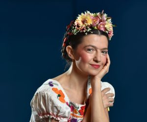21.10.2021., Zagreb - Amanda Prenkaj - predstava o mladoj Fridi Kalo u kazalistu Zar ptica. 

Photo Sasa ZinajaNFoto