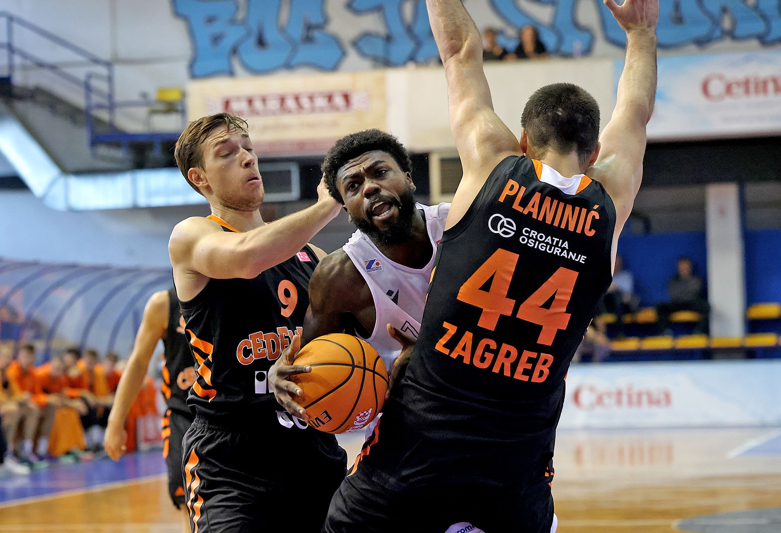 Zadar, 03.10.2021. - Treće kolo HT Premijer lige između KK Zadar i KK Cedevita Junior,  Na slici Kevon Harris, Foto HINA/Zvonko KUCELIN