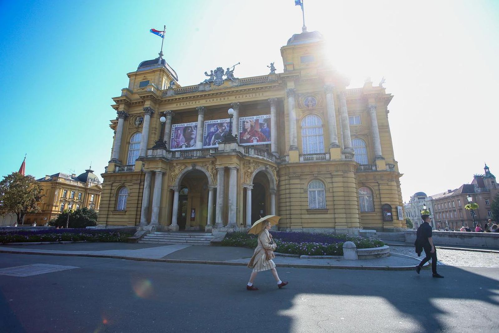 04.10.2021., Zagreb - Suncani dan u Zagrebu.