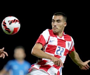 02.09.2021.,  Gradski stadion, Velika Gorica 
Prva utakmica skupine A kvalifikacija za Europsko prvenstvo 2023. U-21, Hrvatska - Azarbajdzan.
Photo: Igor Kralj/PIXSELL