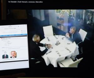 02.10.2013., Zagreb - Protiv predsjednika uprave Mola Zsolta Hernadija raspisani su crvena Interpolova medjunarodna tjeralica i europski uhidbeni nalog. Sluzbeni zahtjev u sjediste Interpola u Lyonu hrvatska policija uputila je nakon sto je zaprimila zahtjev za raspisivanjem tjeralice protiv Hernadija, osumnjicenog da je podmitio bivseg hrvatskog premijera Ivu Sanadera kako bi madjarskoj naftnoj kompaniji prepustio upravljacka prava u INA-i. 
Photo: Zeljko Lukunic/PIXSELL