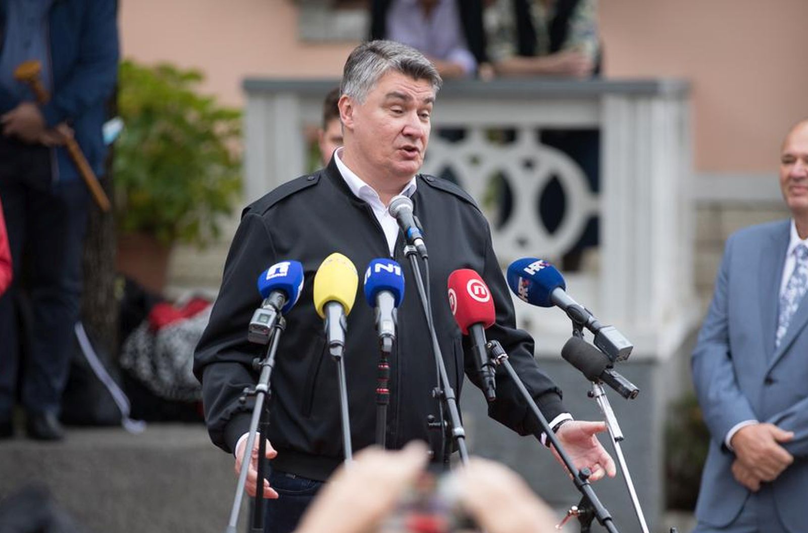 3.10.2021., Kastav - Predsjednik Republike Zoran Milanovic  sudjelovao je  na centralnom dogadaju Bela nedeja. Photo: Nel Pavletic/PIXSELL
