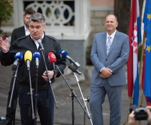 3.10.2021., Kastav - Predsjednik Republike Zoran Milanovic  sudjelovao je  na centralnom dogadaju Bela nedeja. Photo: Nel Pavletic/PIXSELL