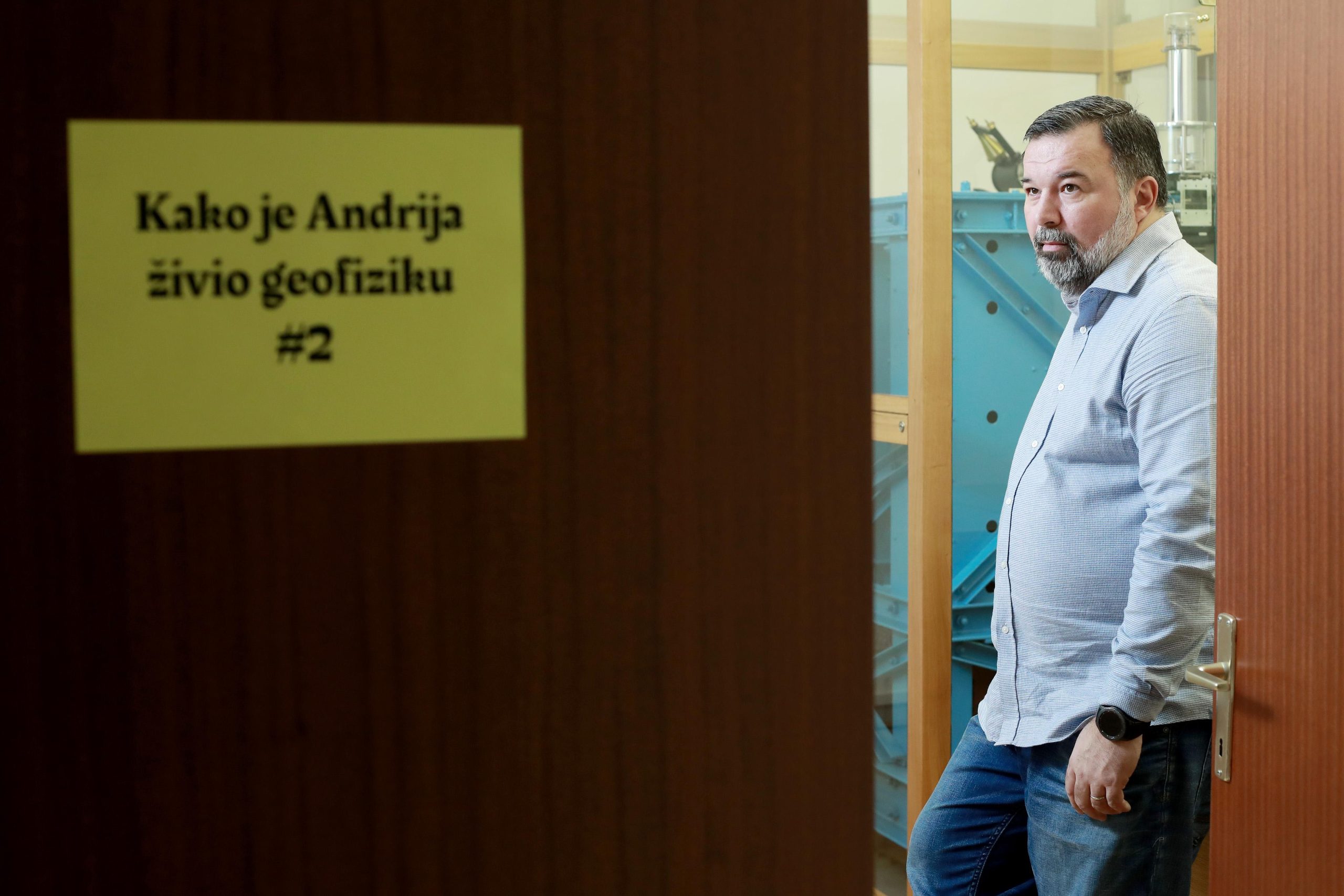 05.02.2020., Zagreb - Seizmoloska sluzba, Prirodoslovno-matematicki fakultet. Seizmolog Kresimir Kuk. Photo: Sanjin Strukic/PIXSELL