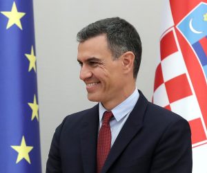 6.10.2021., Zagreb - Predsjednik Republike Zoran Milanovic primio je predsjednika Vlade Kraljevine Spanjolske Pedra Sancheza Pereza-Castejona. 
Photo: Goran Stanzl/PIXSELL