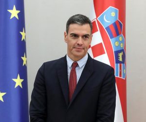 6.10.2021., Zagreb - Predsjednik Republike Zoran Milanovic primio je predsjednika Vlade Kraljevine Spanjolske Pedra Sancheza Pereza-Castejona. 
Photo: Goran Stanzl/PIXSELL