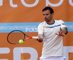 07.06.2020., Osijek - Hrvatski Premier Tenis, turnir humanitarnog karaktera u organizaciji Donne Vekic i njezine obitelji uz pokroviteljstvo Hrvatskog teniskog saveza. Photo: Dubravka Petric/PIXSELL