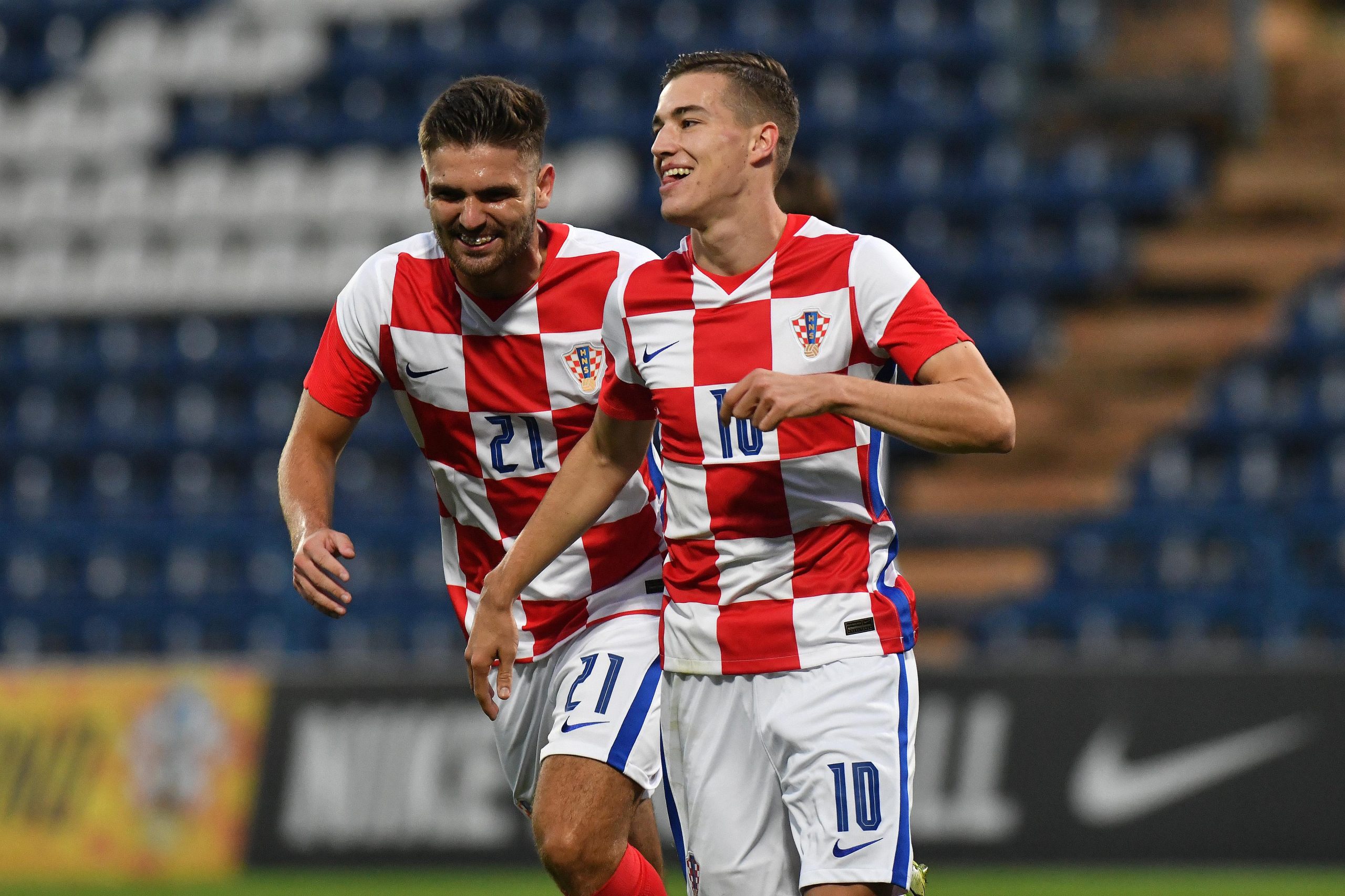 08.10.2021.,Varazdin - Hrvatska U-21 reprezentacija  u kvalifikacijama za Euro igra protiv Norveske.