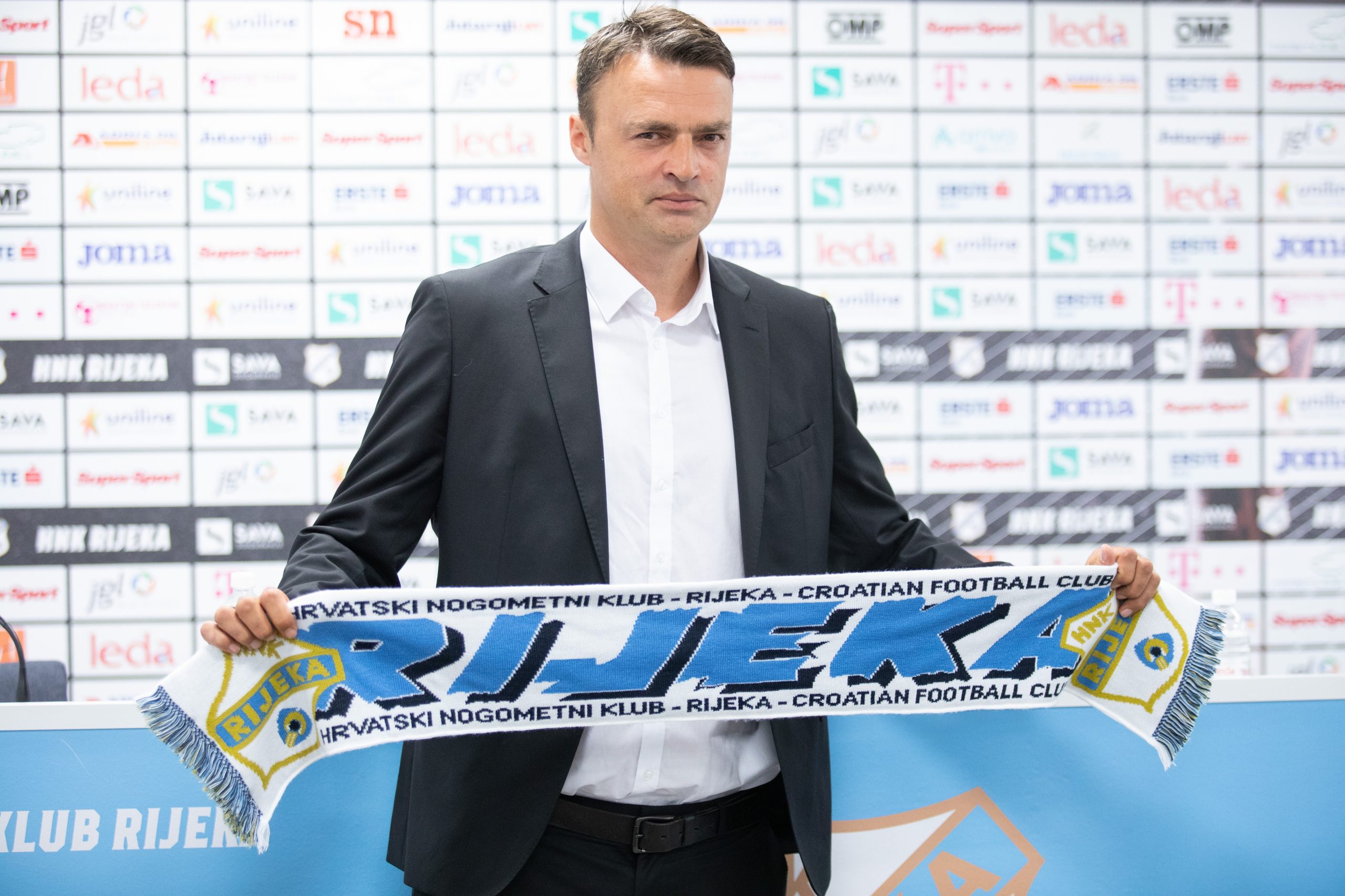 09.06.2021., Rijeka - HNK Rijeka predstavila novog sportskog direktora Roberta Palikucu. Photo: Nel Pavletic/PIXSELL