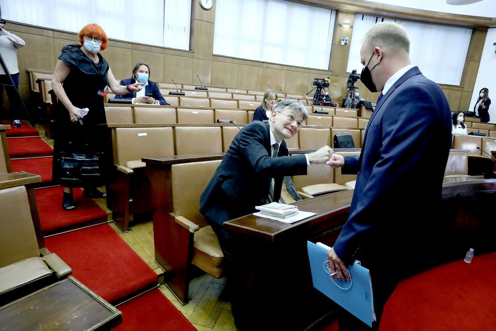 09.09.2021., Zagreb - u Saboru je pocela 20. sjednica Odbora za pravosudje, na kojoj se raspravlja o prijavljenim kandidatima za predsjednika Vrhovnog suda. 
Photo: Patrik Macek/PIXSELL