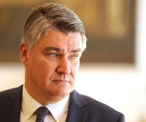 10.09.2021., Zagreb - Predsjednik Republike Zoran Milanovic dao je izjavu medijima. Photo: Goran Stanzl/PIXSELL